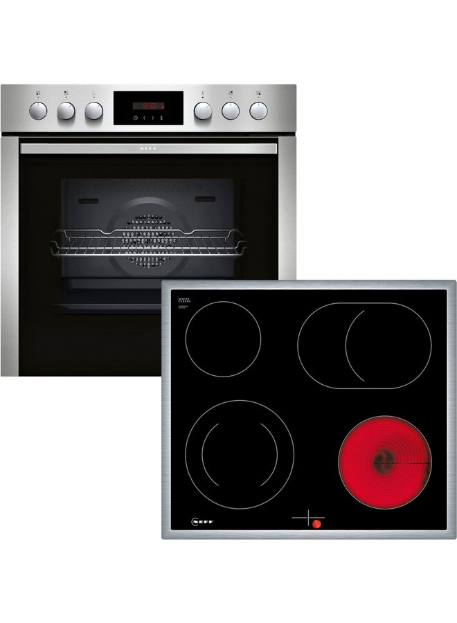 Neff EX4P inbouw oven set | inbouw fornuis