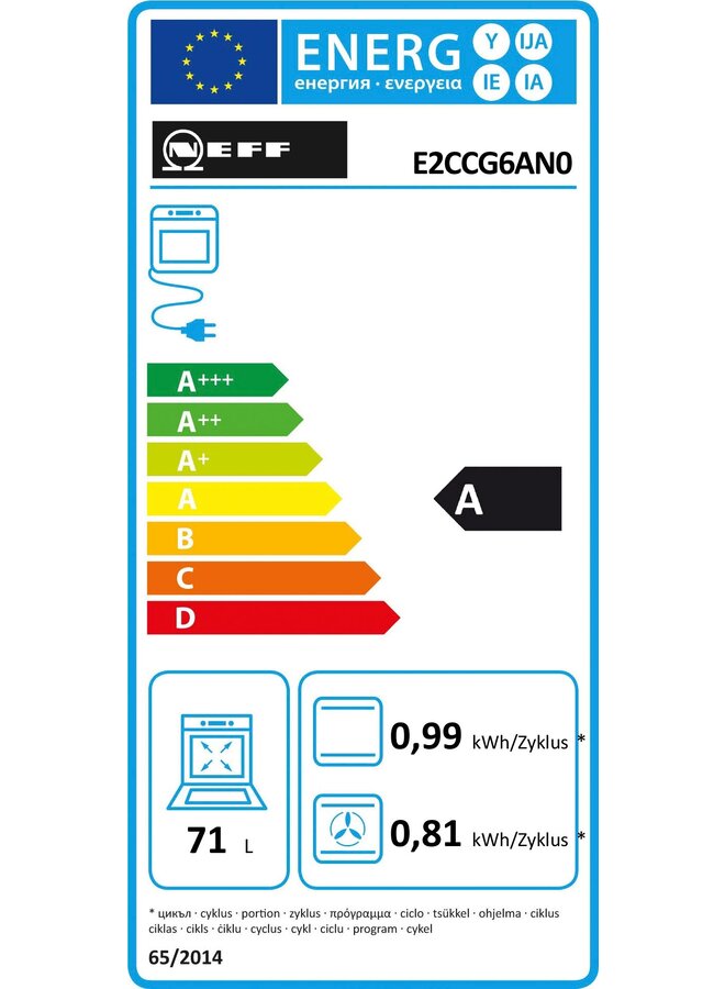 Neff EX4P inbouw oven set | inbouw fornuis