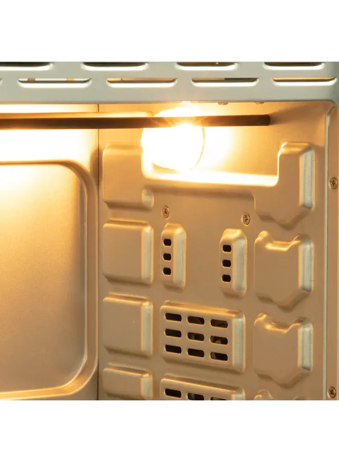 Inventum OV207B vrijstaande oven  | Zwart | Hetelucht | 20 liter