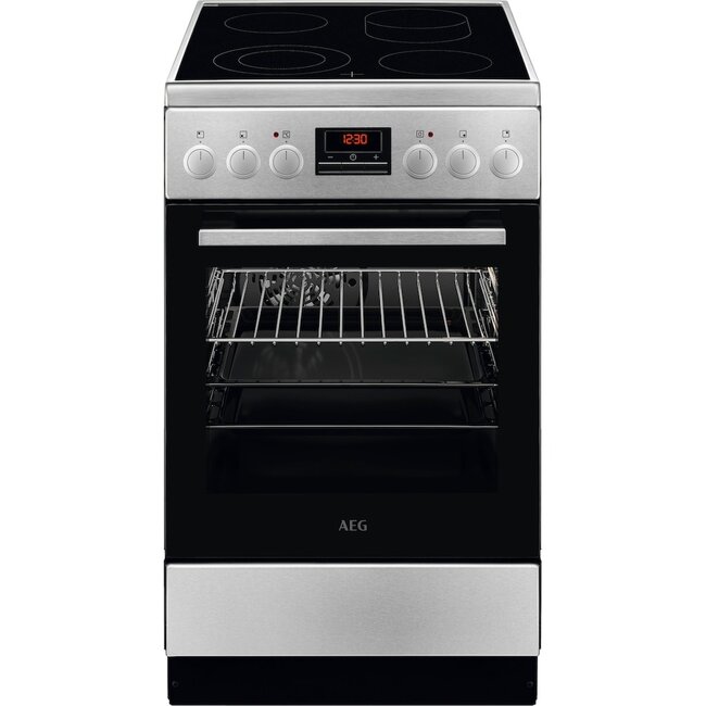 AEG CCB5442CBM | Keramisch fornuis | 50 cm | RVS