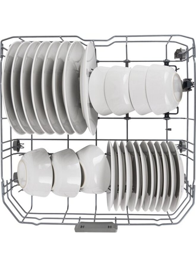 Beko BDFN26520XQ vrijstaande vaatwasser | RVS | Besteklade
