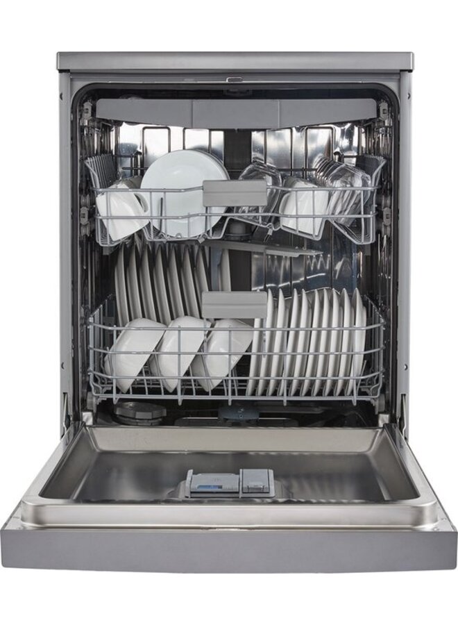 Beko BDFN26520XQ vrijstaande vaatwasser | RVS | Besteklade