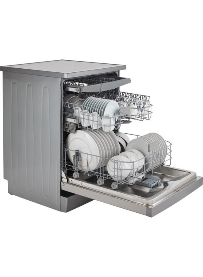 Beko BDFN26520XQ vrijstaande vaatwasser | RVS | Besteklade