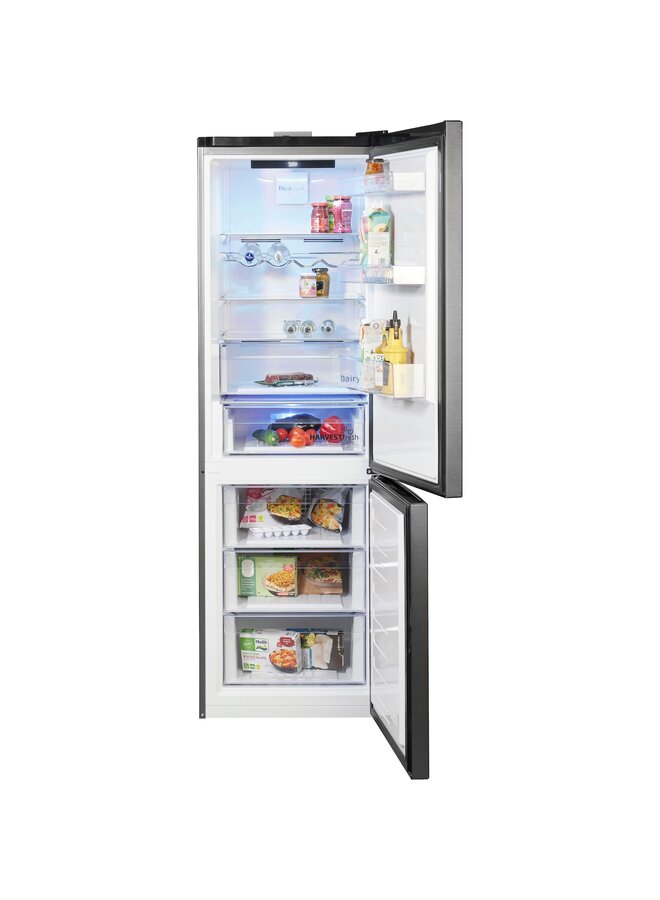 Beko RCNE366E70ZXBRN koelvriescombinatie | Nofrost