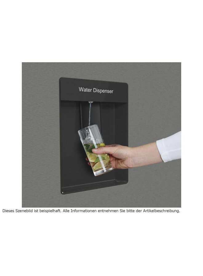 Gorenje  NRR9185EAXLWD Amerikaanse koelkast | water dispenser