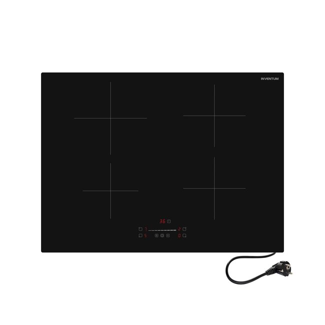 Inventum IKI7008 Inbouw kookplaat inductie, 70 cm, 1-fase, nis 60cm (B)