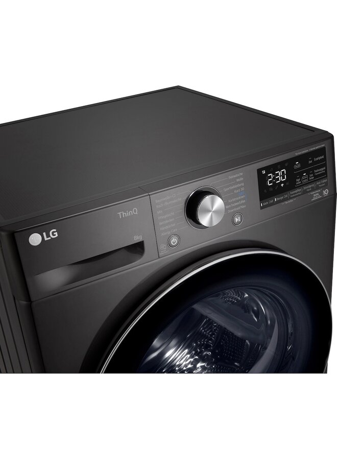 LG LG RT80V9B warmtepompdroger 8 | C | Zwart