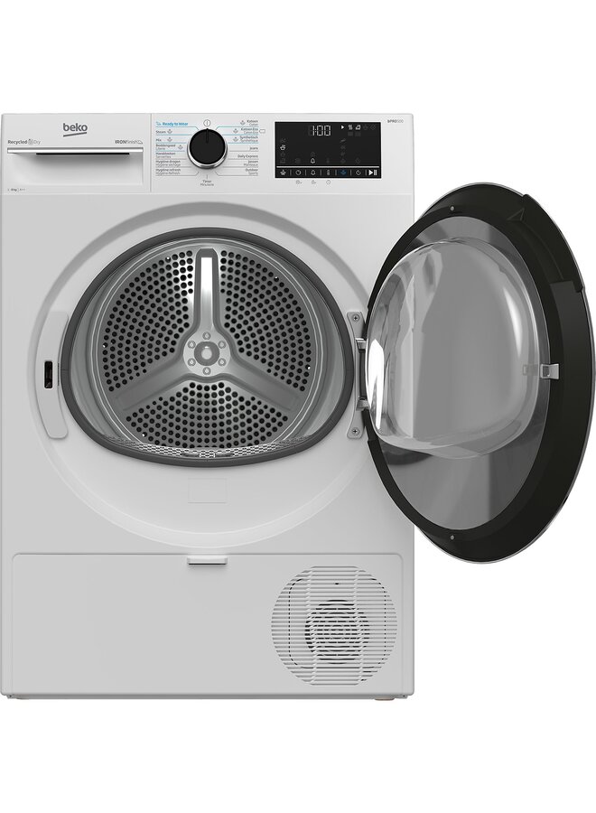 Beko B5T682339W warmtepompdroger | 8 kg | A++  | IronFinish