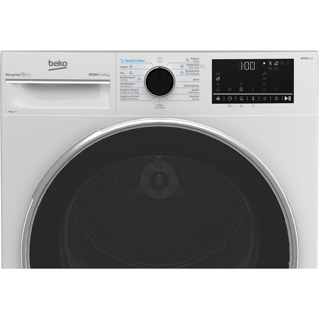 Beko B5T682339W warmtepompdroger | 8 kg | A++  | IronFinish