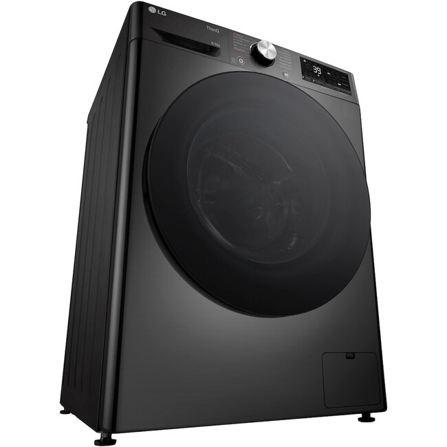 LG W4WR7096YB | Wasdroogcombinatie | Zwart | 9 kg | Stoom