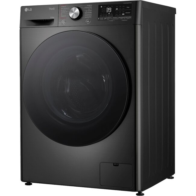 LG W4WR7096YB | Wasdroogcombinatie | Zwart | 9 kg | Stoom