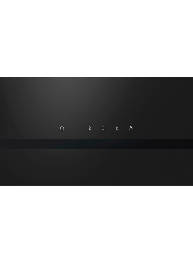 Siemens LC85KDK60 Wandschouwkap 80 cm Zwart glas