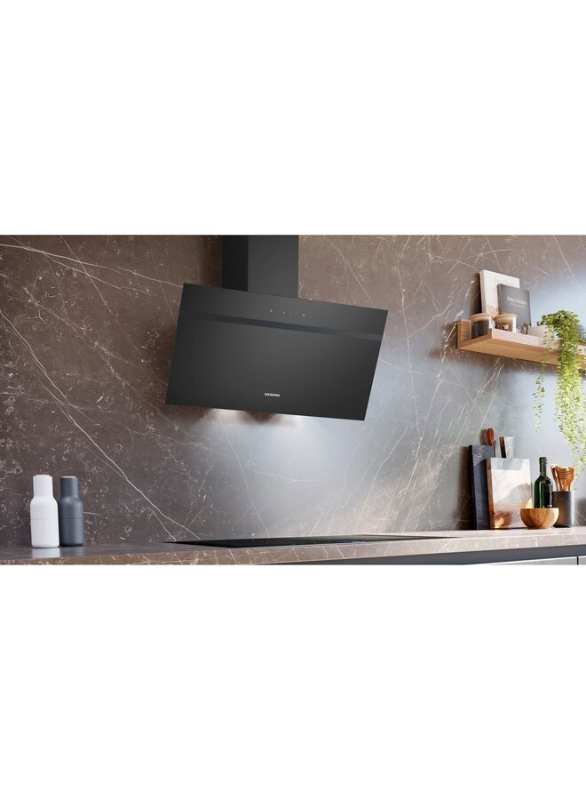 Siemens LC85KDK60 Wandschouwkap 80 cm Zwart glas