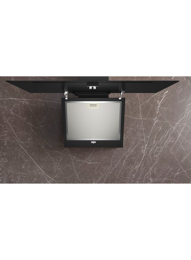 Siemens LC85KDK60 Wandschouwkap 80 cm Zwart glas