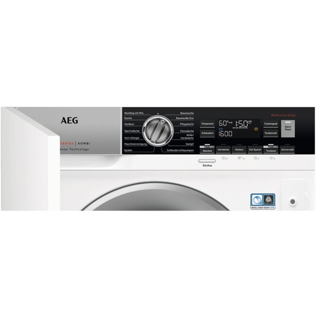 AEG L7WEI7680 inbouw wasdroogcombinatie 8/4 kg