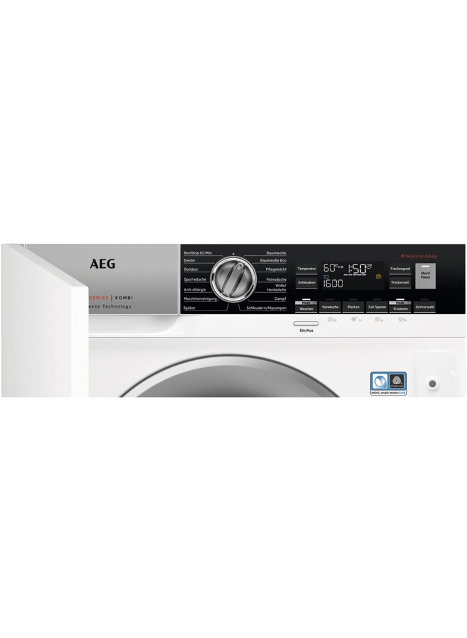 AEG L7WEI7680 inbouw wasdroogcombinatie 8/4 kg
