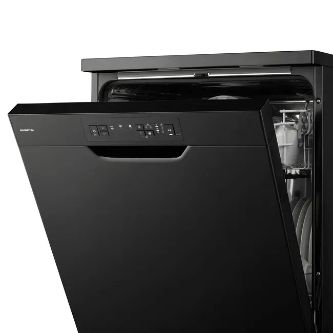 Inventum VVW6008AB vrijstaande vaatwasser Zwart