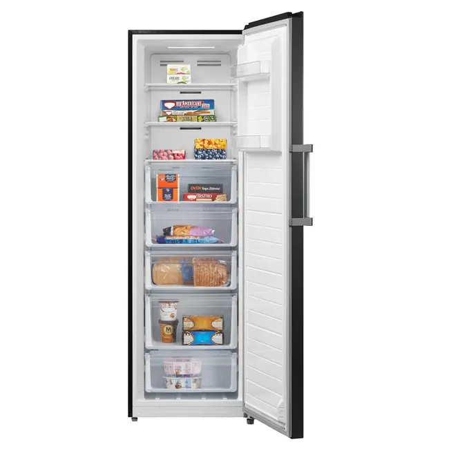 Inventum VR1850B  | Vriezer | 272 liter | Zwart RVS