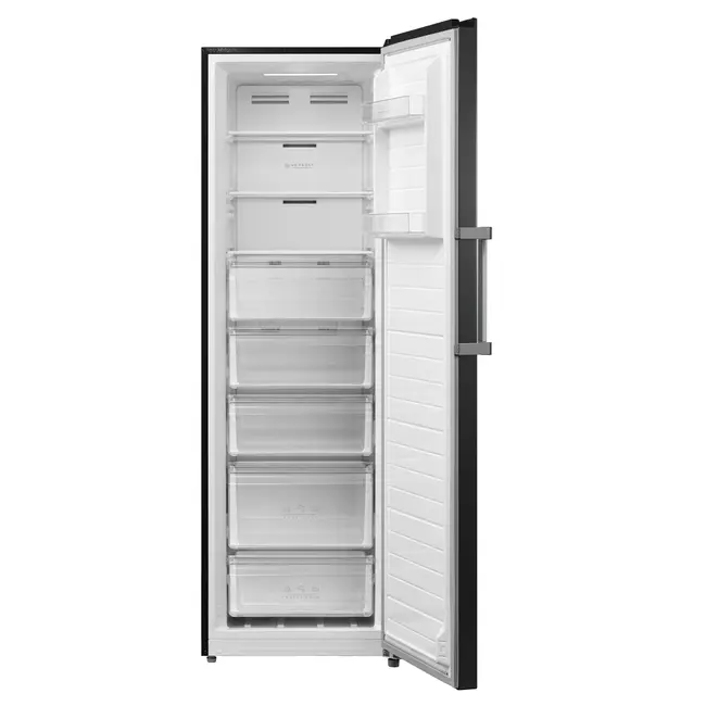 Inventum VR1850B  | Vriezer | 272 liter | Zwart RVS