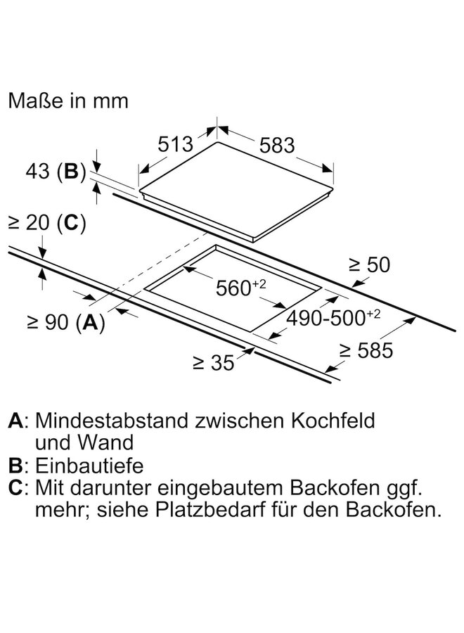 Siemens EQ110KA0Z inbouw oven set