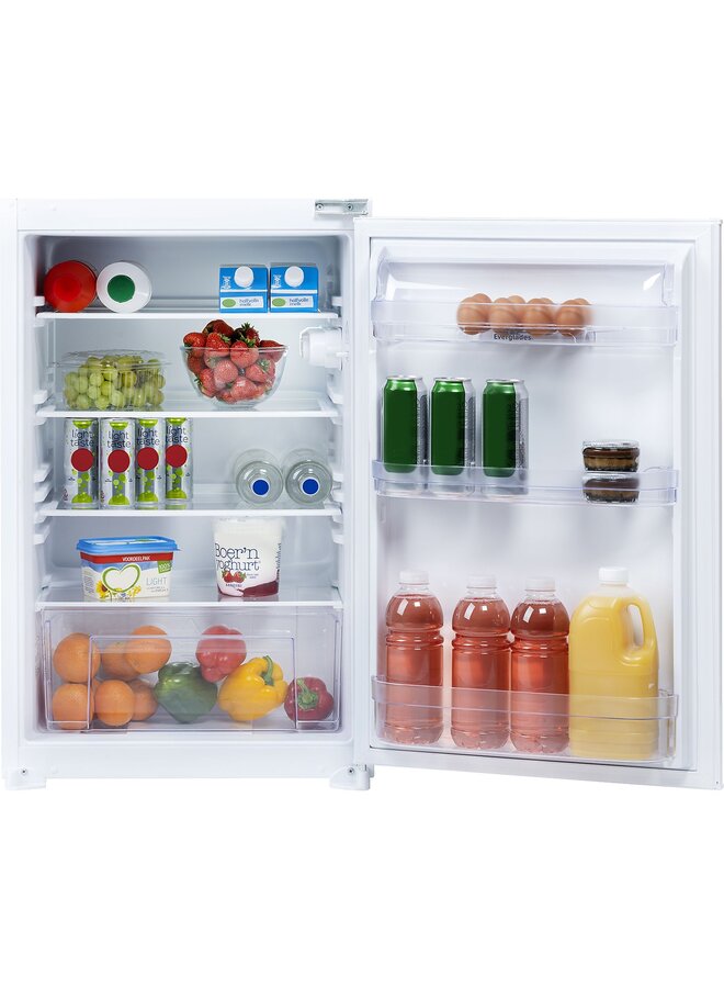 Everglades EVBI6003 inbouw koelkast 88 cm | Sleepdeur