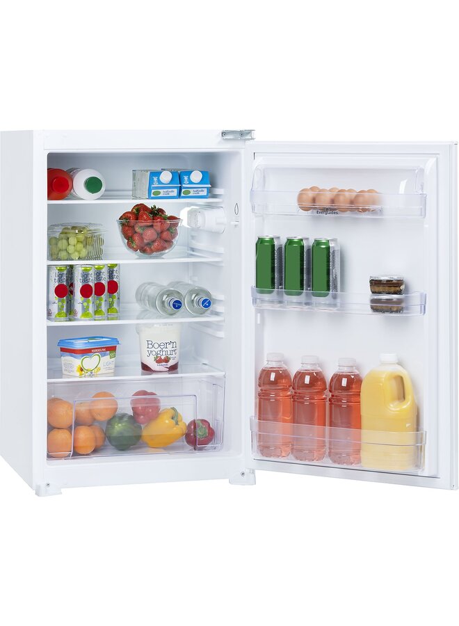 Everglades EVBI6003 inbouw koelkast 88 cm | Sleepdeur