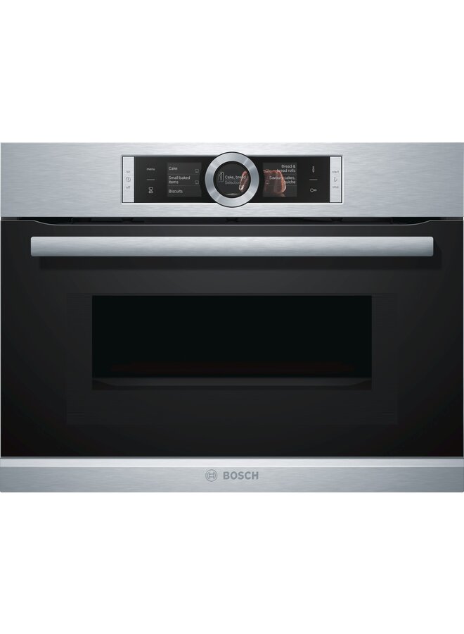 BOSCH CMG636BS2 oven met magentron 45 cm