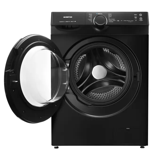 Inventum VWM8010B | Wasmachine Zwart | 8 kg | Label A