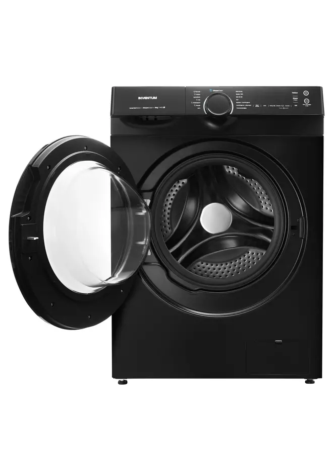 Inventum VWM8010B | Wasmachine Zwart | 8 kg | Label A