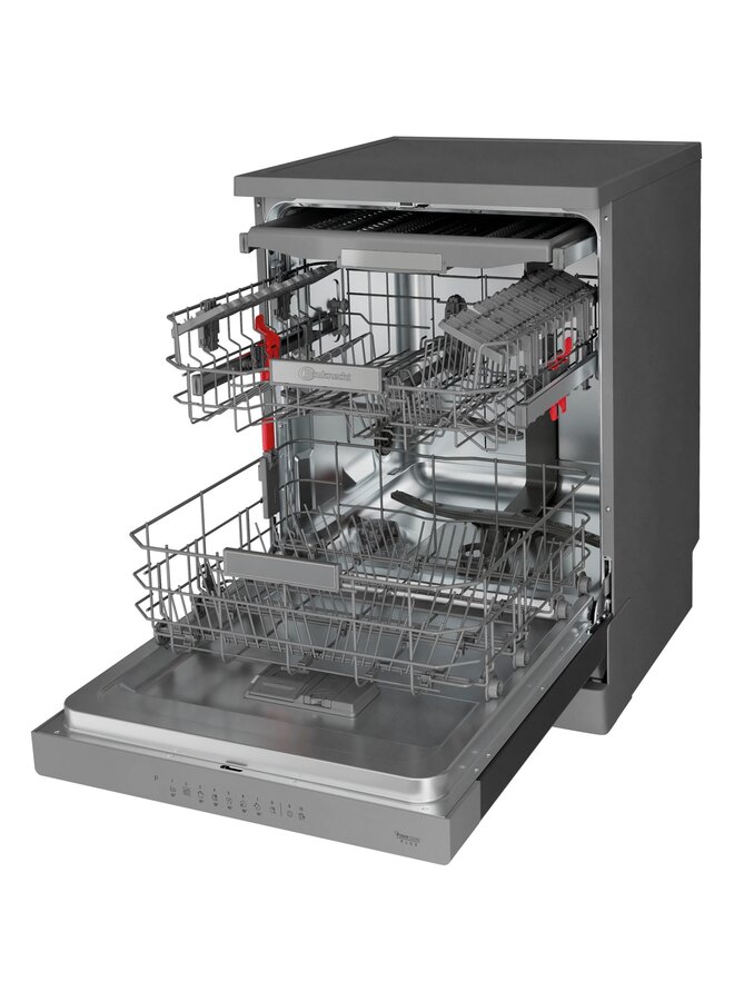 Bauknecht BOF D651A X | Vrijstaande vaatwasser | Auto deur | Besteklade