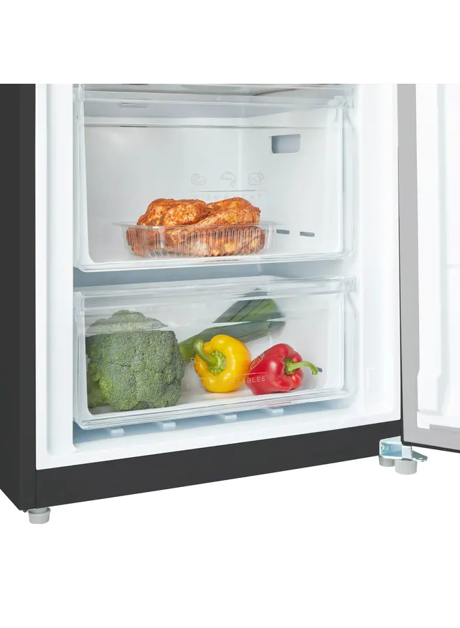 Inventum KK1850B Koeler - 362 liter - Zwart RVS