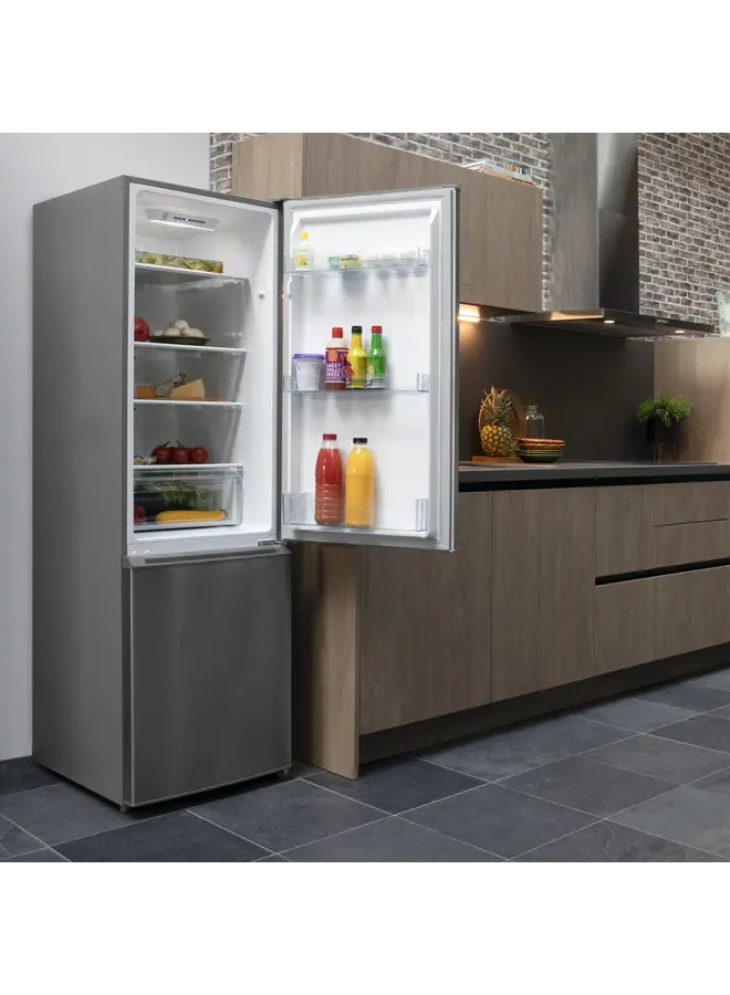 Inventum KV1808R koelvriescombinatie | Nofrost | RVS