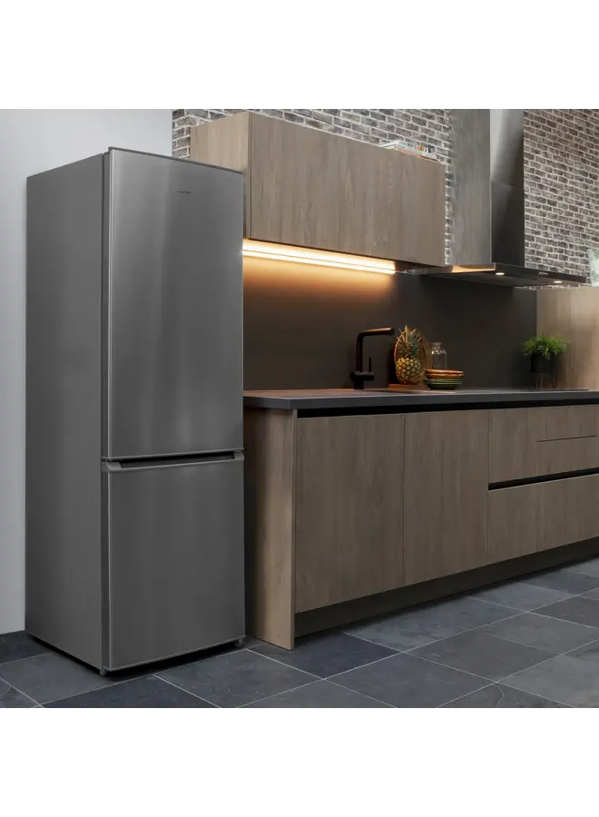 Inventum KV1808R koelvriescombinatie | Nofrost | RVS