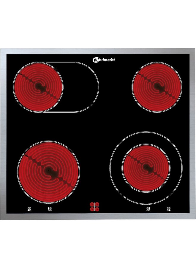 Bauknecht HEKO BLACK TANGO | Inbouw fornuis | Zwart