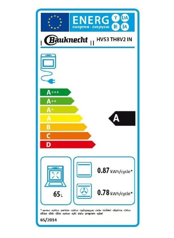 Bauknecht Heko Super 2 oven keramische kookplaat set