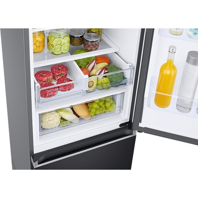 Samsung RB38C607AB1 | Koelvriescombinatie  | Zwart | 203 cm