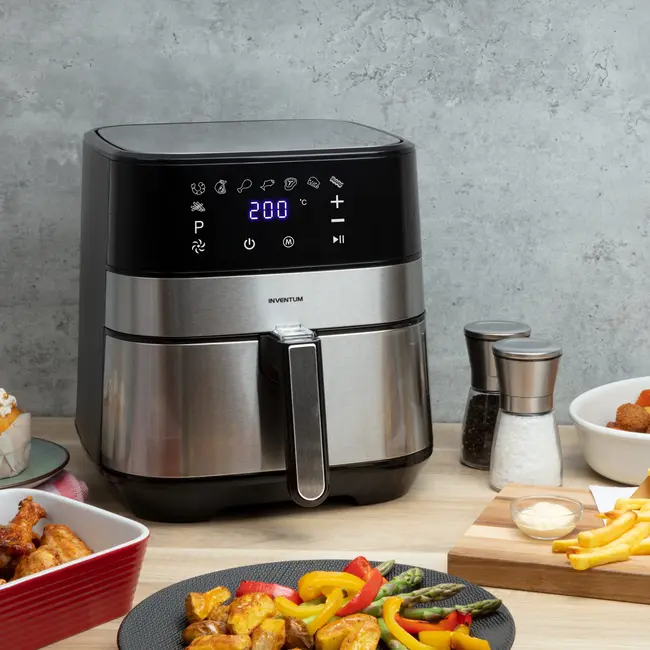 Inventum GF500HLD Airfryer Zwart/RVS