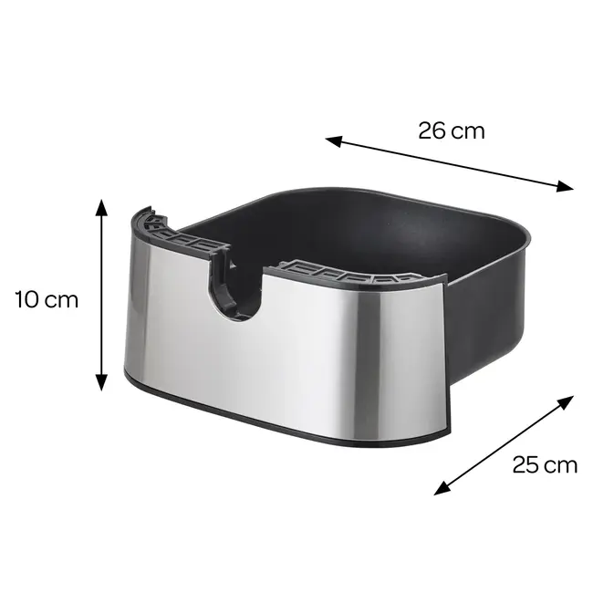 Inventum GF500HLD Airfryer Zwart/RVS