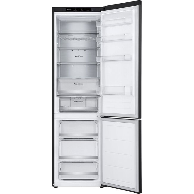LG GBV7280AEV koelvriescombinatie | Zwart | Energielabel A