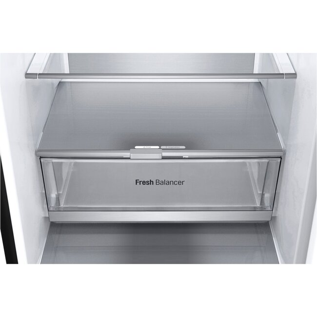 LG GBV7280AEV koelvriescombinatie | Zwart | Energielabel A