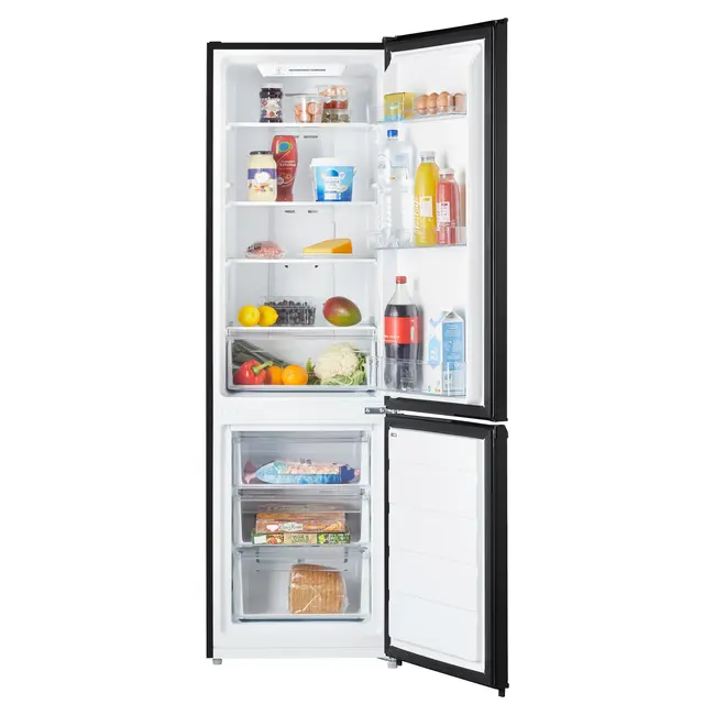 Inventum KV1808B | Koelvriescombinatie Zwart | Nofrost