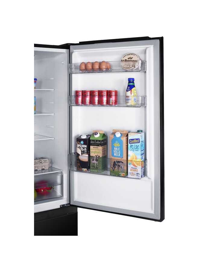 Tomado TCR1855B Koel-vriescombinatie - 327 liter - Zwart