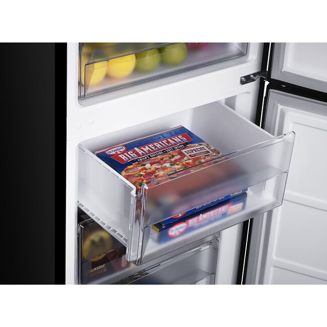 Tomado TCR1855B Koel-vriescombinatie - 327 liter - Zwart