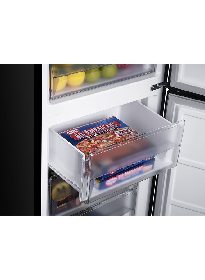 Tomado TCR1855B Koel-vriescombinatie - 327 liter - Zwart