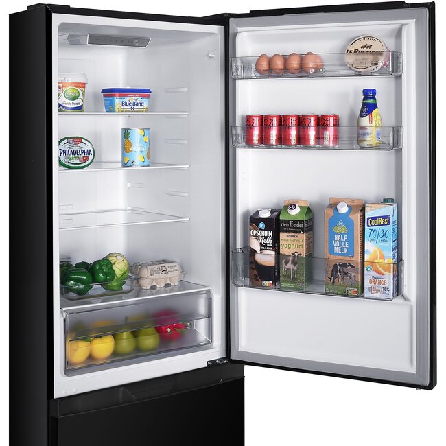 Tomado TCR1855B Koel-vriescombinatie - 327 liter - Zwart