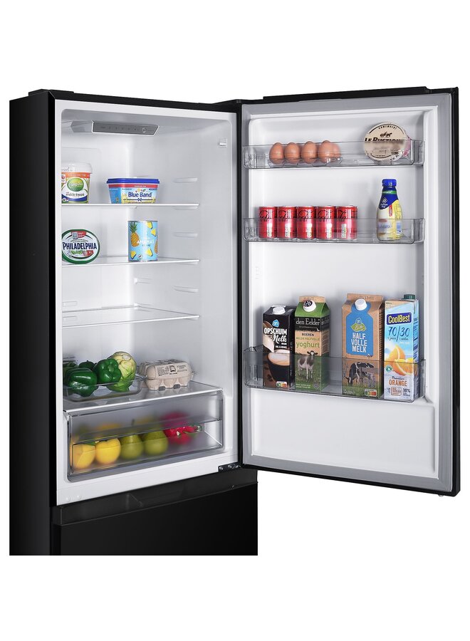Tomado TCR1855B Koel-vriescombinatie - 327 liter - Zwart