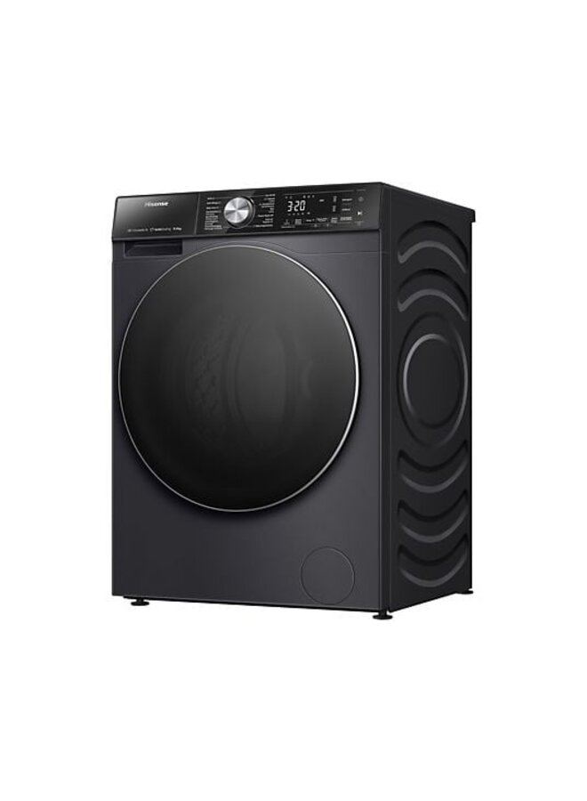 Hisense WF5S1045BB wasmachine 10.5 kg | Zwart