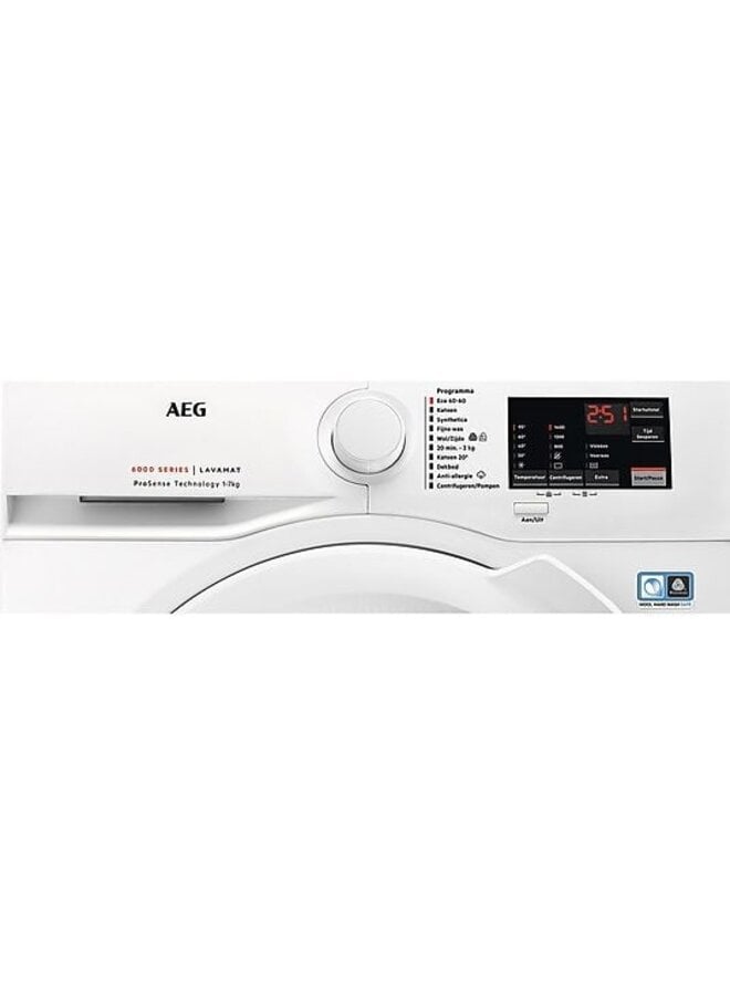 Aeg LF627400 ProSense wasmachine 7 kg