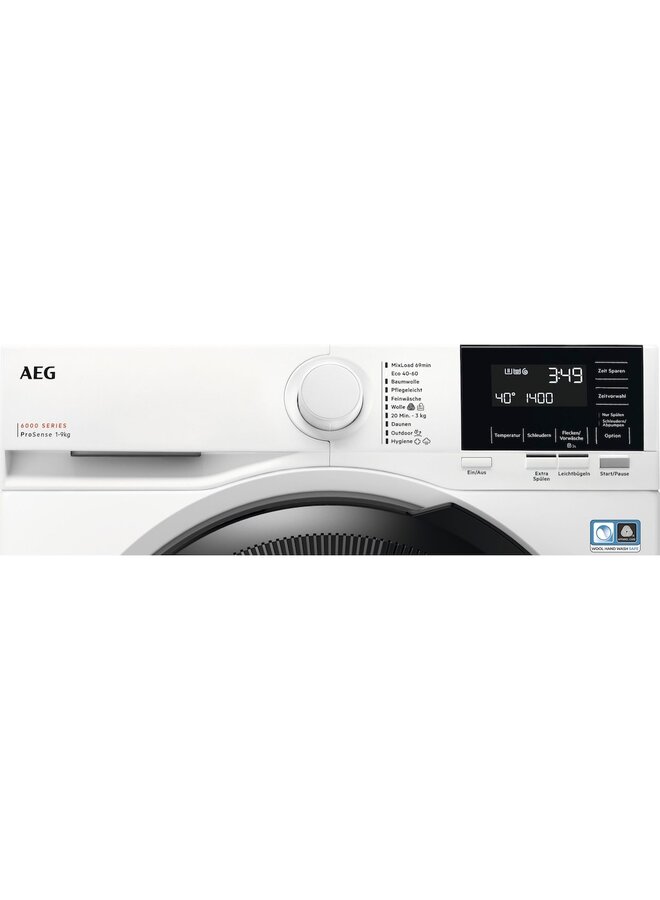 AEG LR6FA49FL | Wasmachine | 9 kg | 1400 tpm