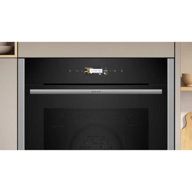 Neff B24CR31N0 inbouw oven | RVS | Hydrolyse